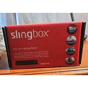 Slingbox M1 Complete In Box All Components Incl. IR Emitter Cable  New In Box